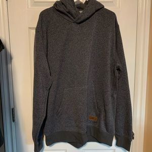 Quicksilver grey marbled hoodie